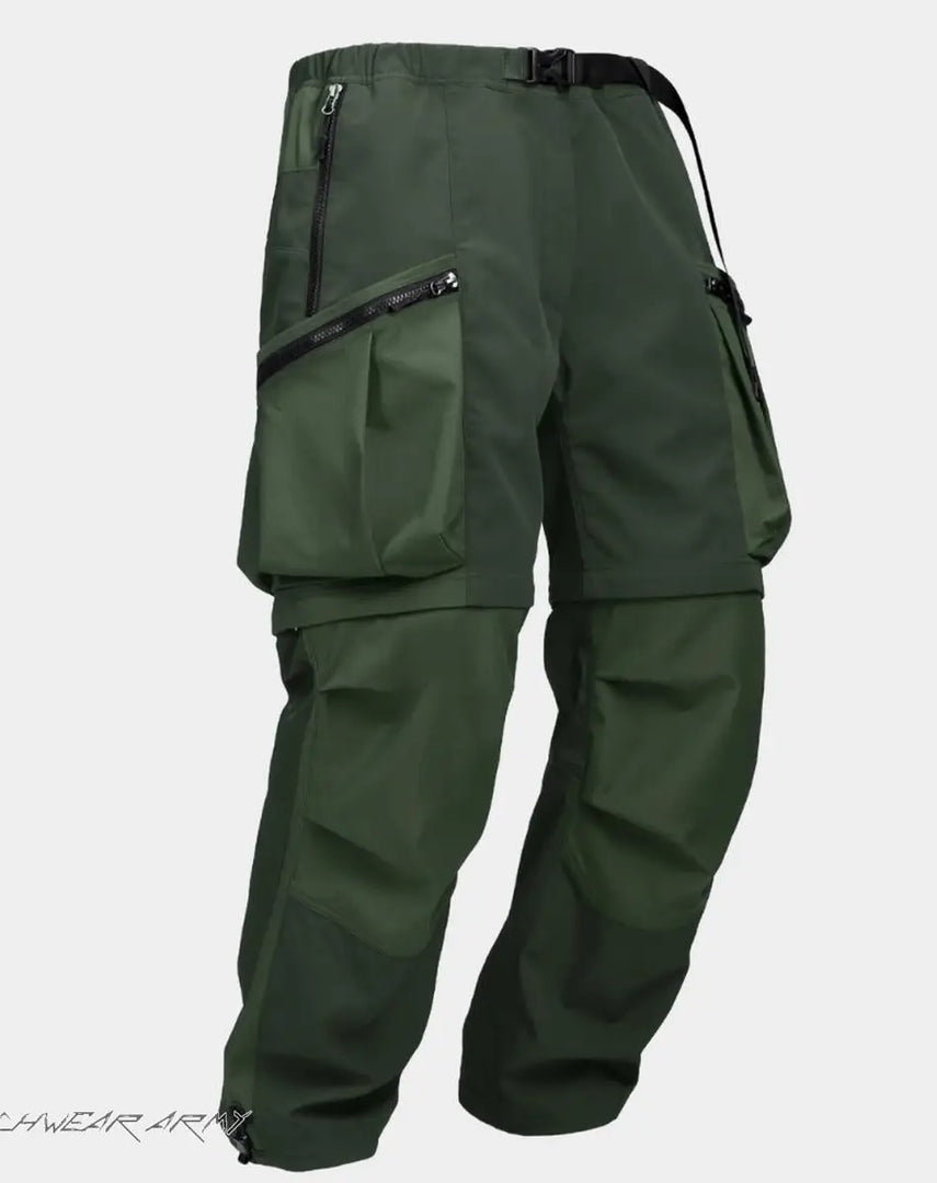 Techwear Streetwear Cargo Pants With Pockets - Sweatpants