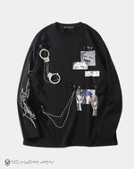 Load image into Gallery viewer, Ahegao Sweatshirt - Clothing - Men - Shirt - Techwear -