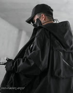 Load image into Gallery viewer, Black Bomber Jacket Techwear - Clothing - Men - Women