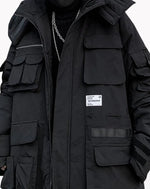 Load image into Gallery viewer, Black Military Jacket - Clothing - Men - Techwear