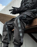 Load image into Gallery viewer, Black Techwear Pants - M - Clothing - Men - Women