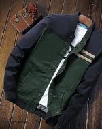 Load image into Gallery viewer, Men’s Color Block Techwear Streetwear Jacket - Clothing
