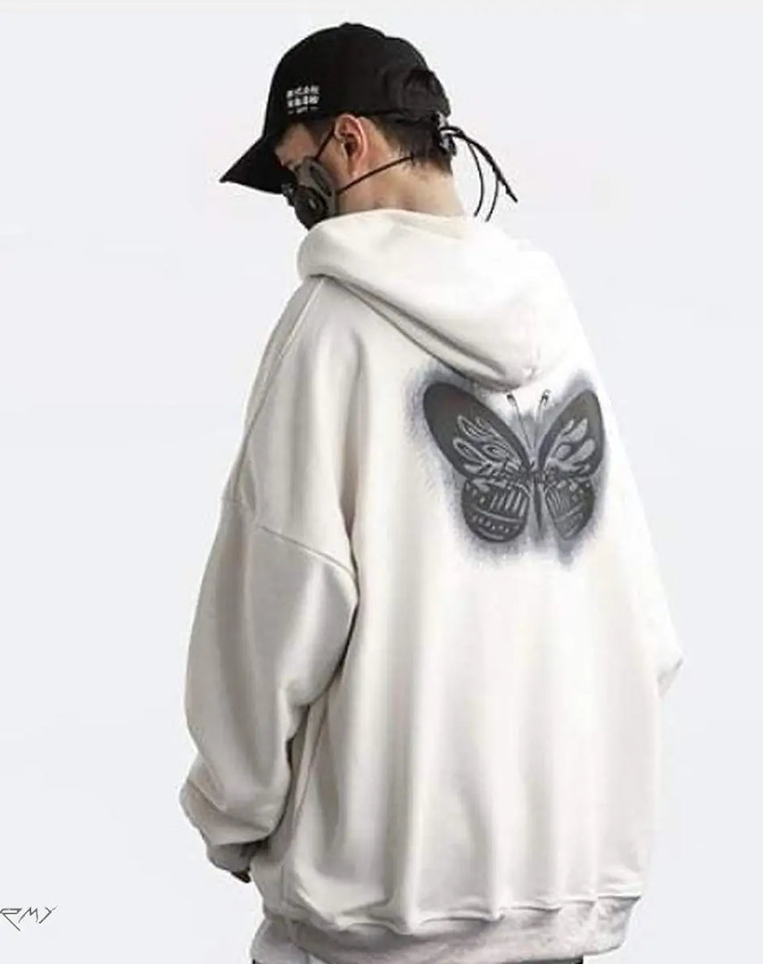 Butterfly Streetwear Hoodie - Clothing - Men - Techwear -