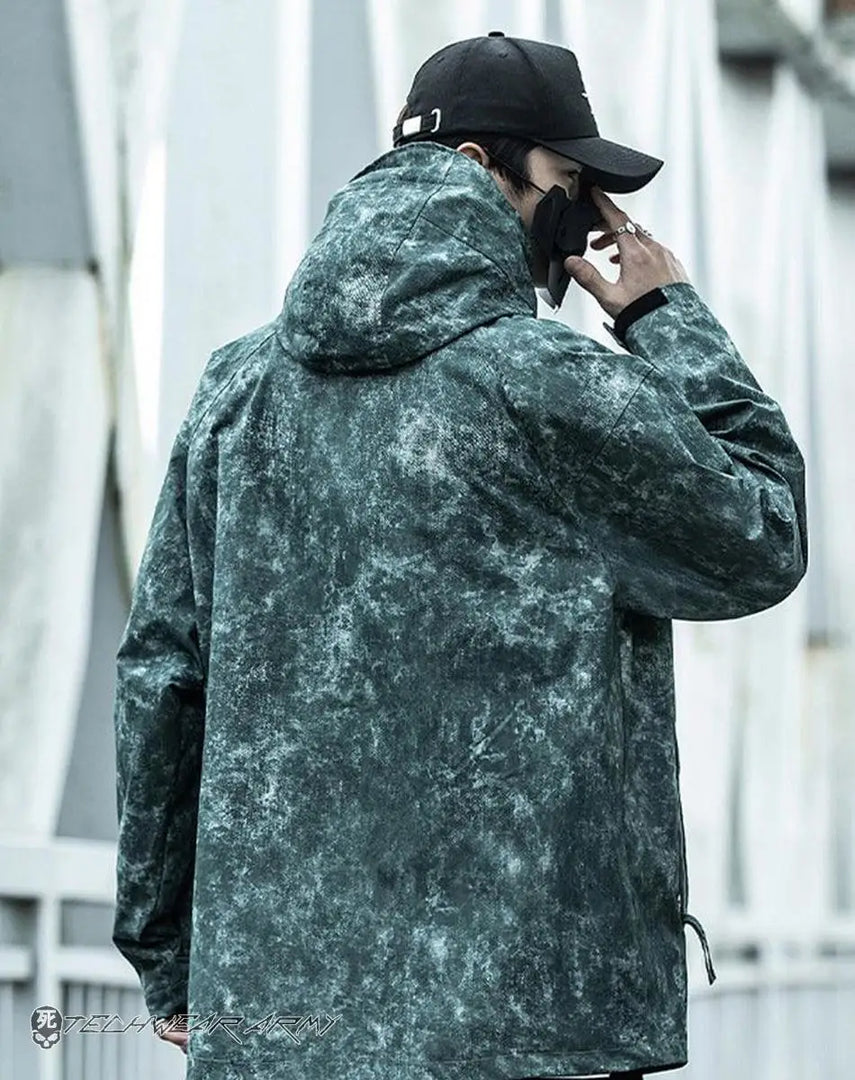 Camo Military Jacket - Clothing - Men - Techwear - Women
