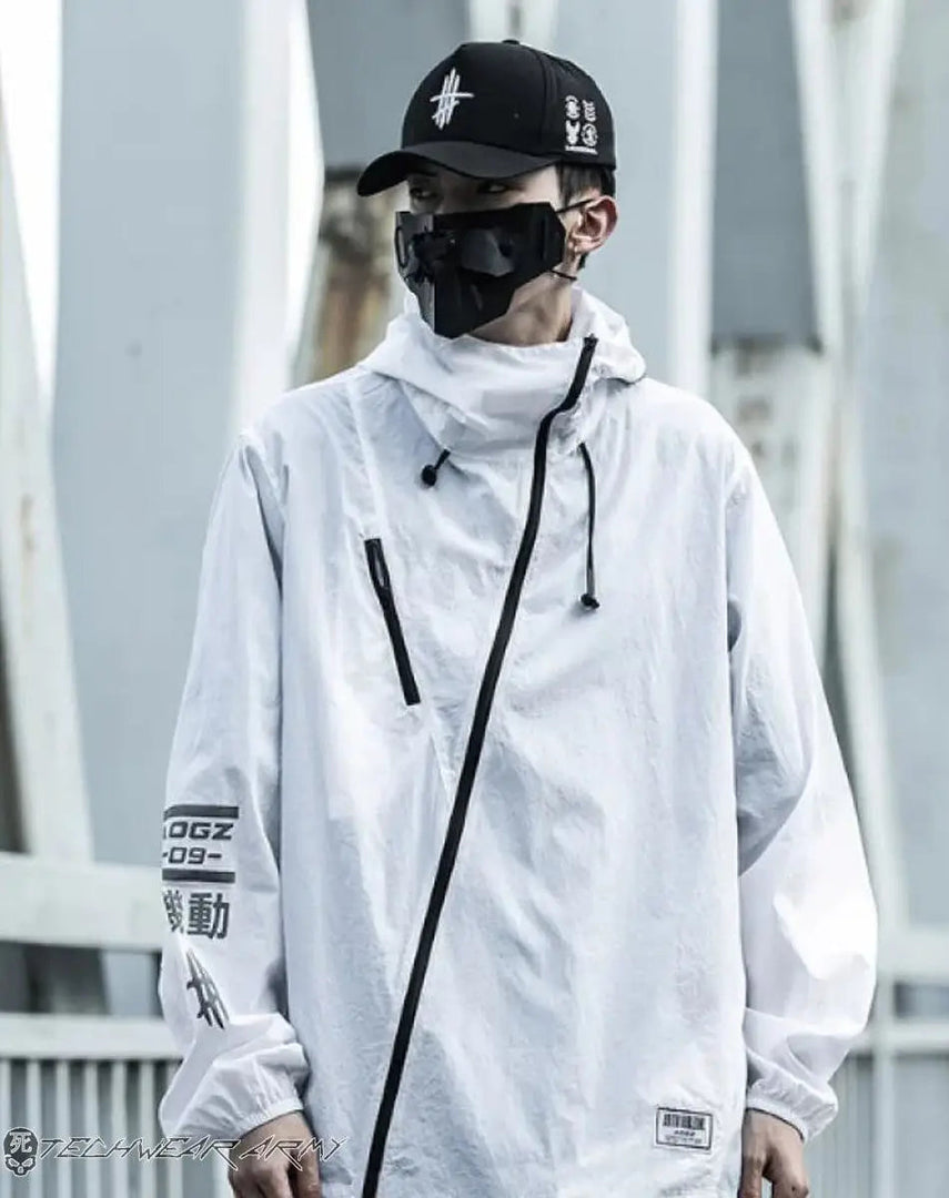 Cyberpunk Techwear Jacket - M / BLACK - Clothing - Men