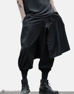 Load image into Gallery viewer, Men’s Black Techwear Cargo Pants - S Clothing Men Women
