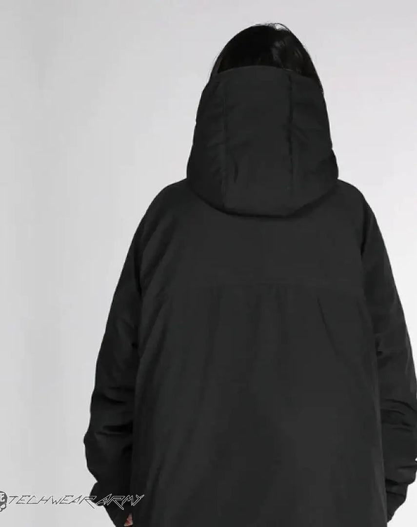 Down Military Jacket Black - Clothing - Techwear - Women