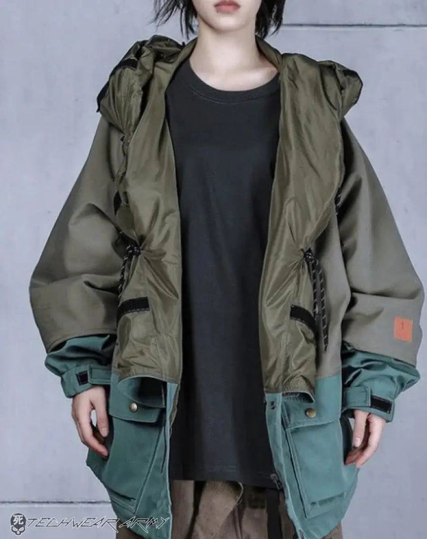 Embellished Green Military Jacket - M - Clothing - Men -