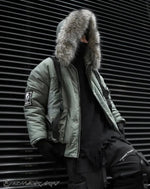 Load image into Gallery viewer, Heavy Cotton Military Jacket - M - Clothing - Men - Techwear