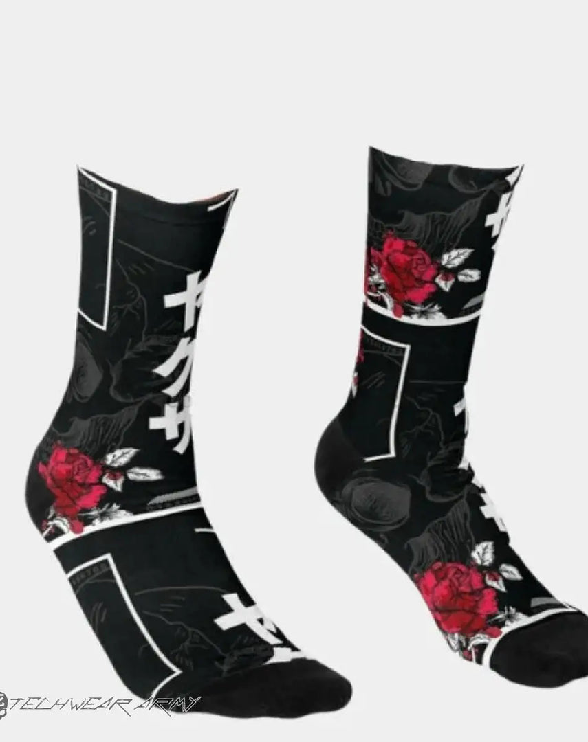 Loose Harajuku Socks - ONE SIZE - Footwear - Men - Techwear