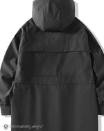 Load image into Gallery viewer, Men’s Black Techwear Hoodie With Pockets - Clothing Men
