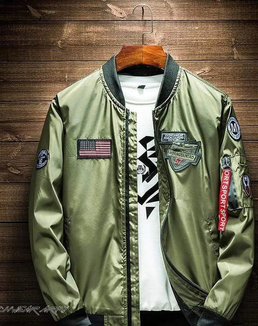 Military Jacket Emblem - Clothing - Men - Techwear