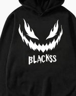 Load image into Gallery viewer, Men’s Black Techwear Hoodie With Graphic Print - Clothing
