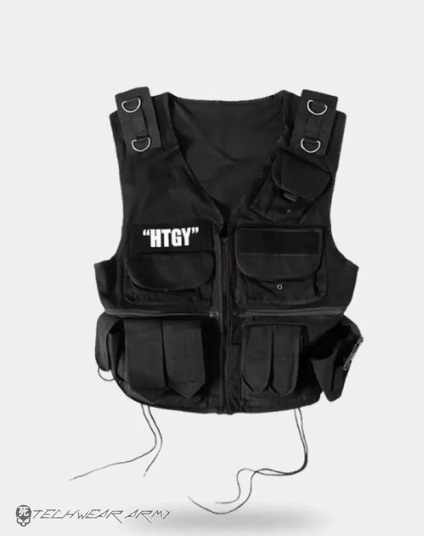 Men’s Techwear Tactical Streetwear Vest - ONE SIZE