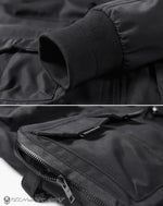 Load image into Gallery viewer, Men’s Black Techwear Tactical Jacket With Pockets - M
