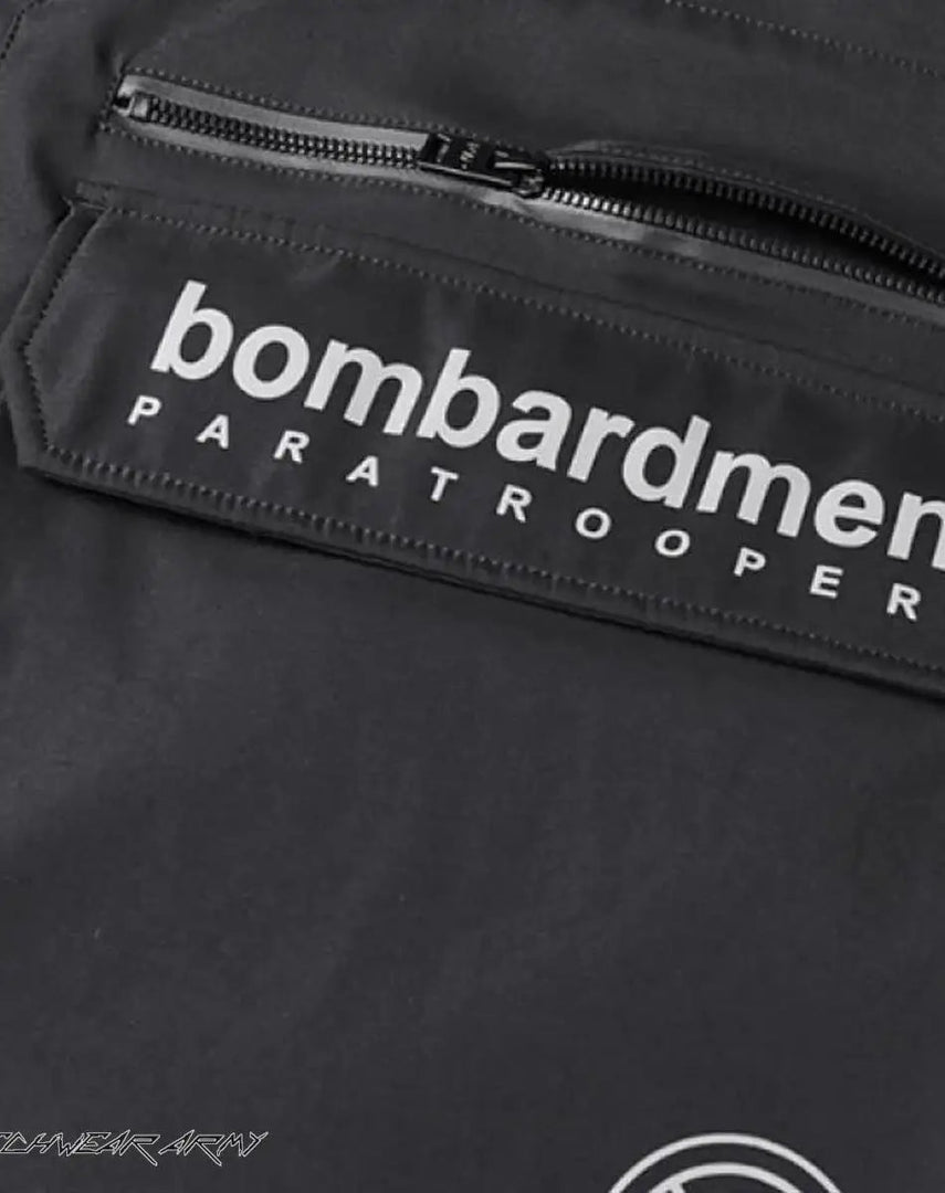 Techwear Bomber Jacket - M - Clothing - Men