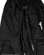Load image into Gallery viewer, Techwear Cargo Pants Sewing Pattern - BLACK / M - Clothing -