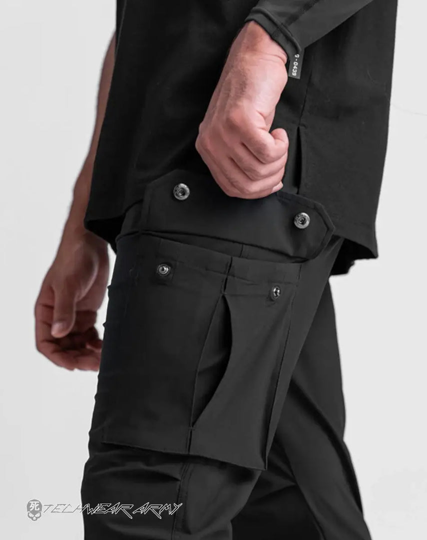 Techwear Pants Black - Clothing - Men - Women