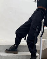 Load image into Gallery viewer, Techwear Pants With Belt Loops - Clothing Women
