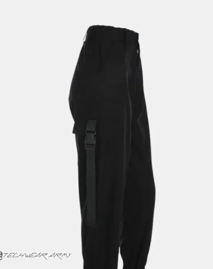 Techwear Pants With Belt Loops - Clothing - Women