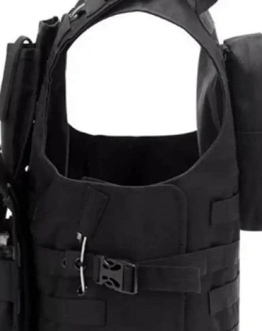 Men’s Tactical Techwear Streetwear Vest Black - CAMO
