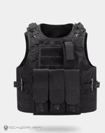 Load image into Gallery viewer, Men’s Tactical Techwear Streetwear Vest Black - CAMO
