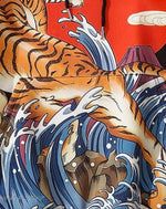 Load image into Gallery viewer, Men’s Tiger Print Techwear Streetwear Hoodie - Clothing
