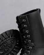 Load image into Gallery viewer, Men’s Black Techwear Combat Boots - Footwear Men Shoes Women

